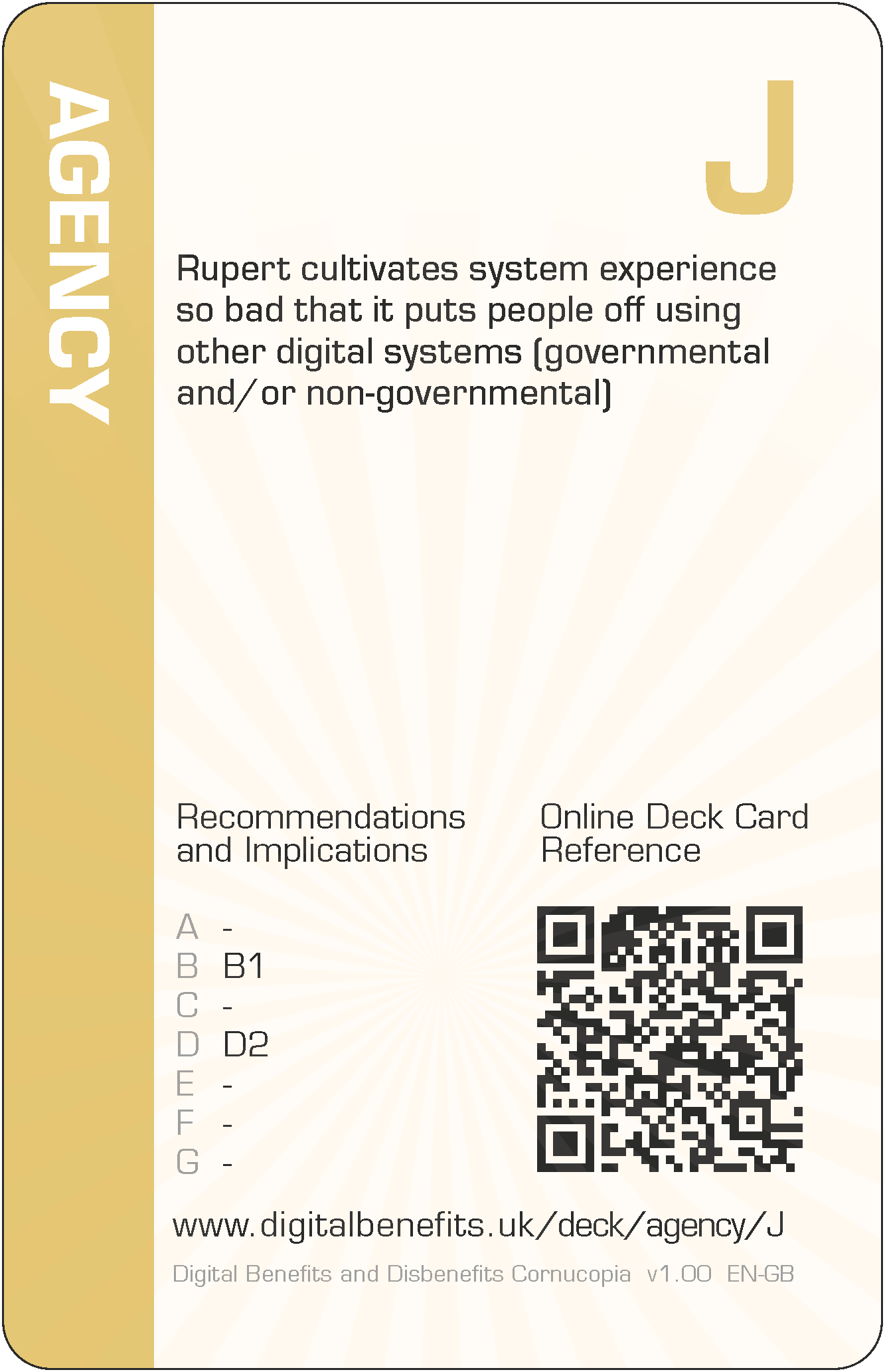 Rupert cultivates system experience so bad that it puts people off using other digital systems (governmental and/or non-governmental)