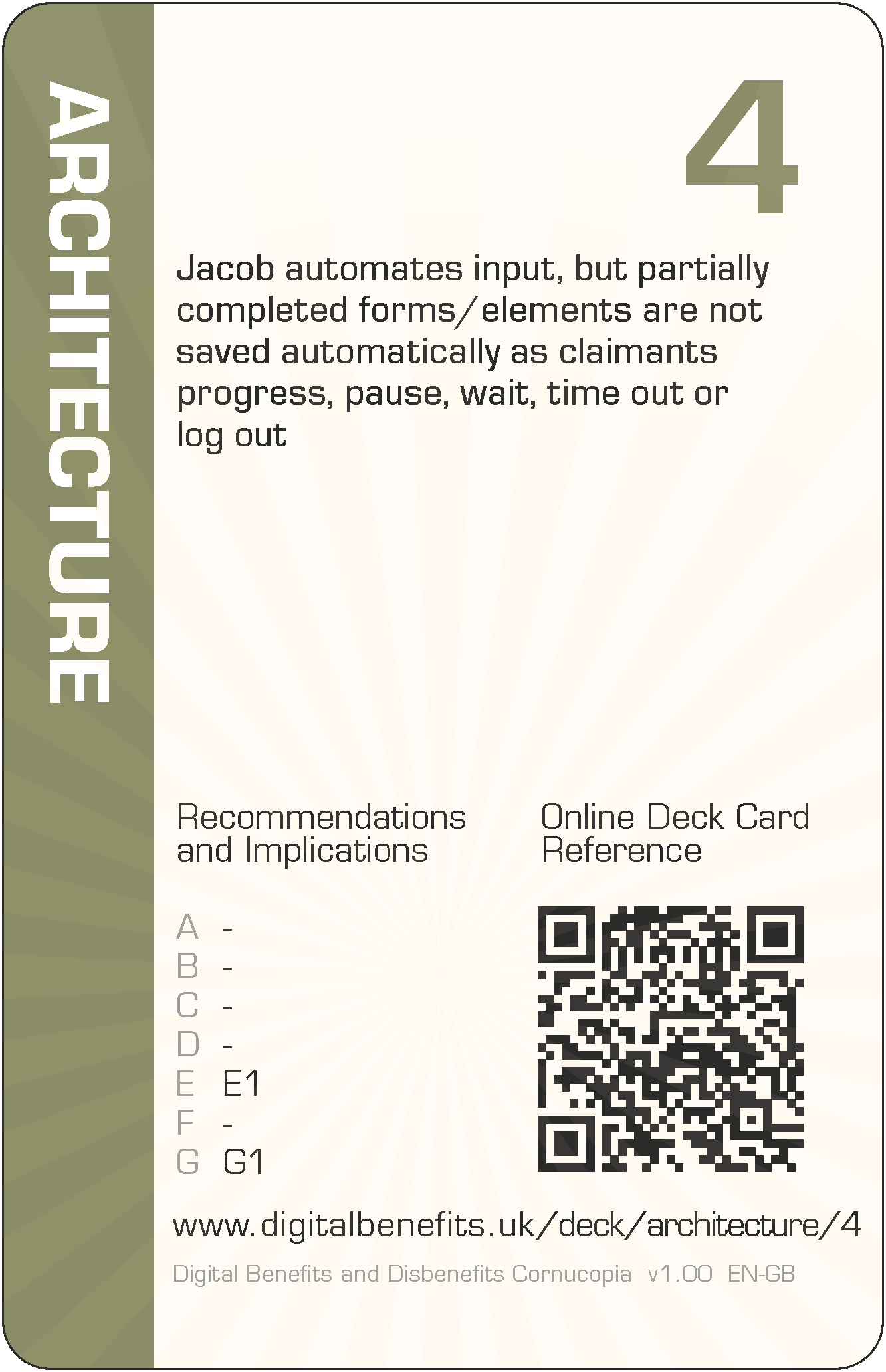 Jacob automates input, but partially completed forms/elements are not saved automatically as claimants progress, pause, wait, time out or log out