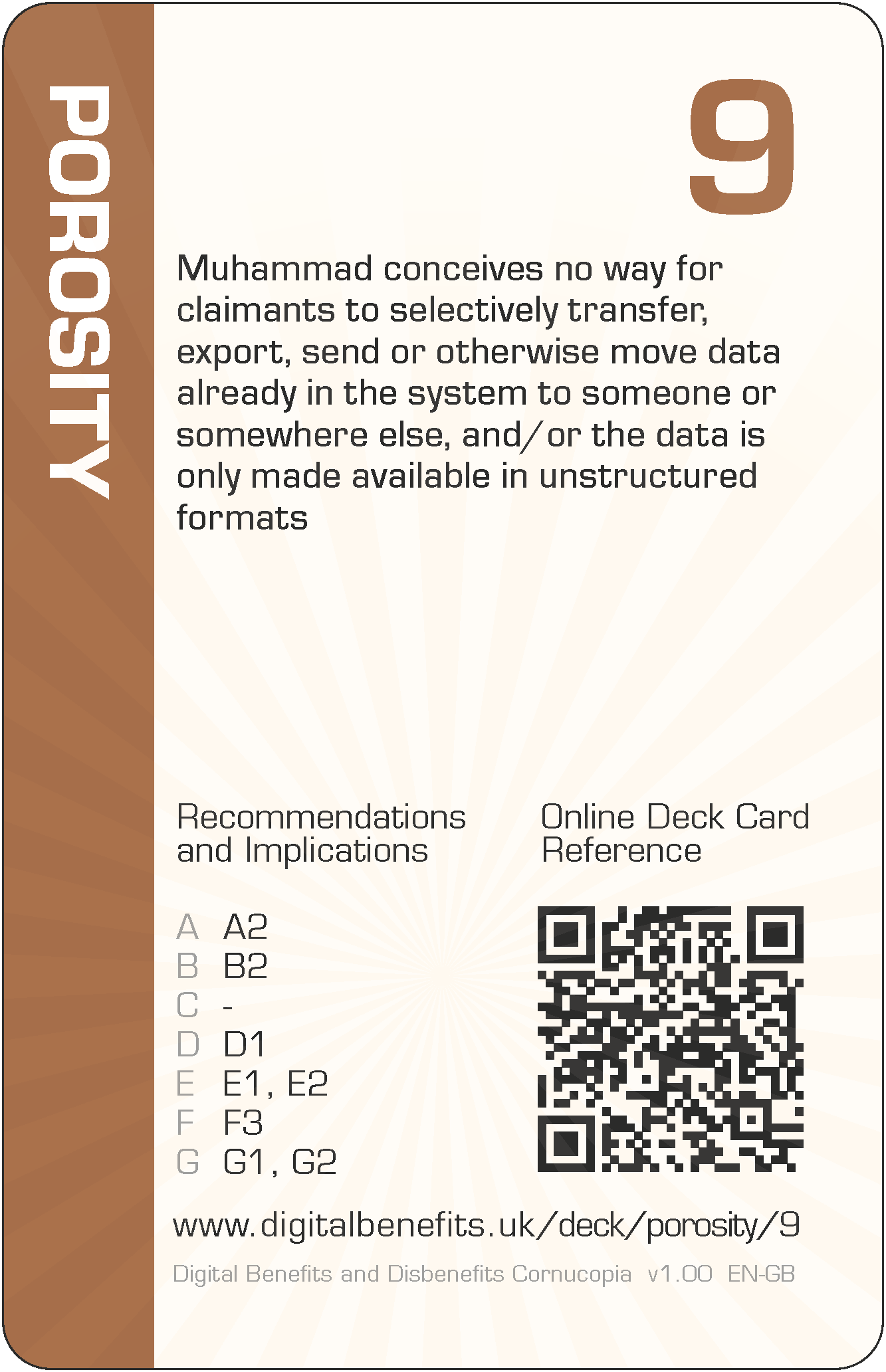 Muhammad conceives no way for claimants to selectively transfer, export, send or otherwise move data already in the system to someone or somewhere else, and/or the data is only made available in unstructured formats