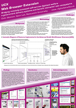 Poster for UCX Web Browser Extension